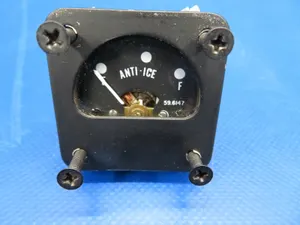 Beech Baron 95-B55 Ideal Precision Meter Anti Ice Gauge 50-384001-31 (0120-69)